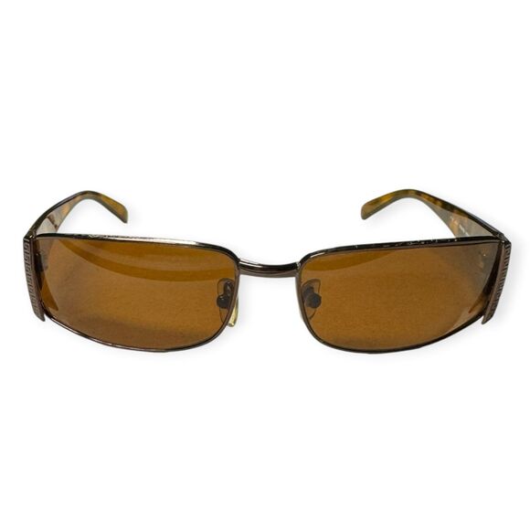 Versace 2021 Tortoise Shell Sunglasses 1006/6U Brown Lenses Rare Vintage main image 7